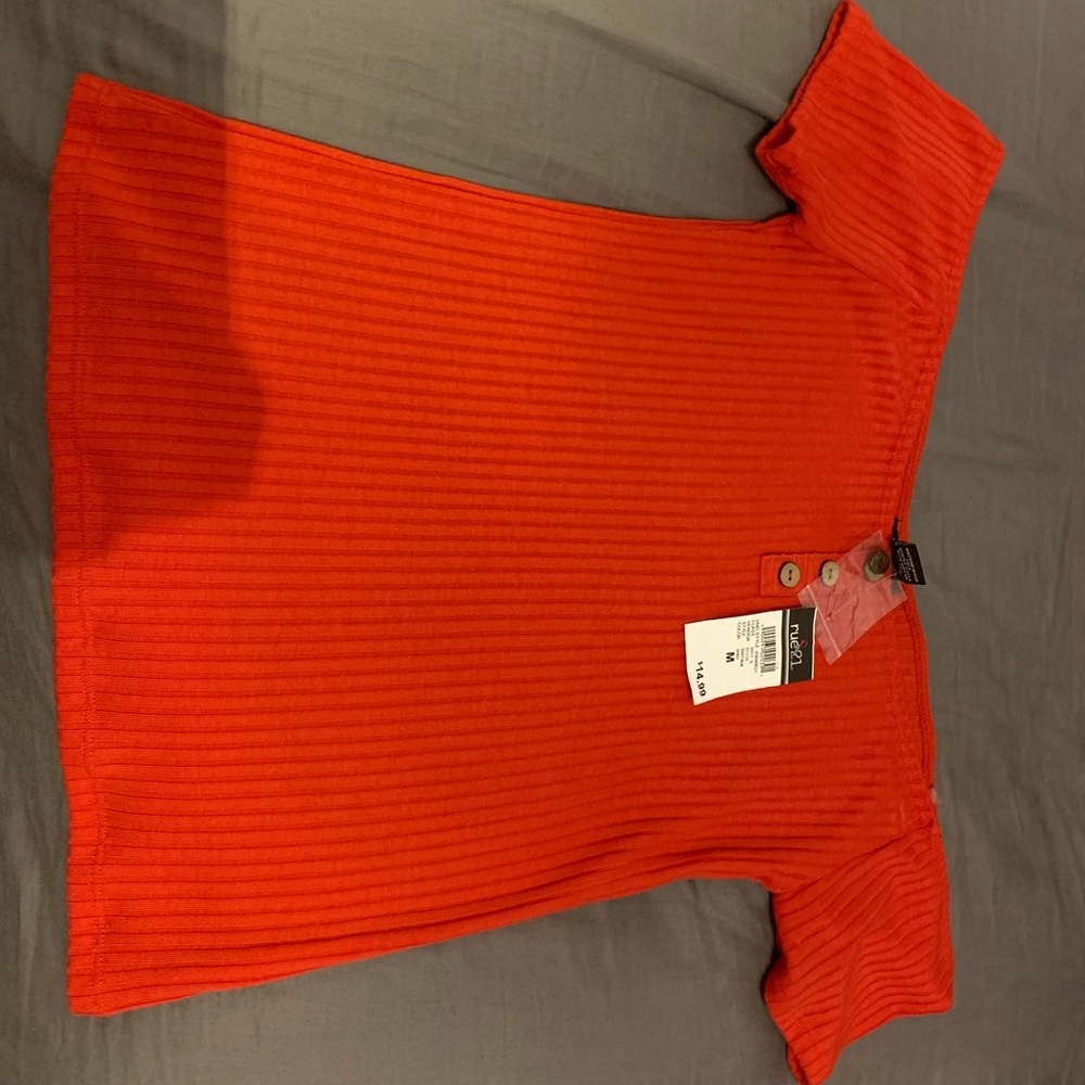 Off the shoulder shirt from Rue21